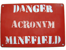 The difference between acronyms and abbreviations